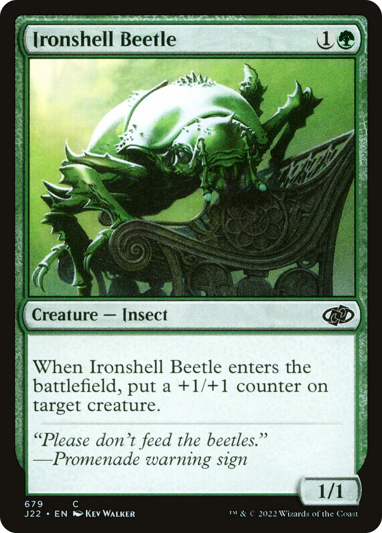 Ironshell Beetle (J22-679)  - Jumpstart 2022