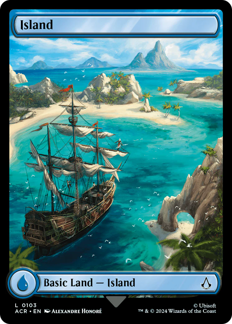 Island (0103) (ACR-103)  Foil - Assassin's Creed