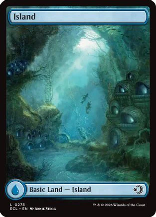 Island (0275) (ECL-275) Foil - Lorwyn Eclipsed