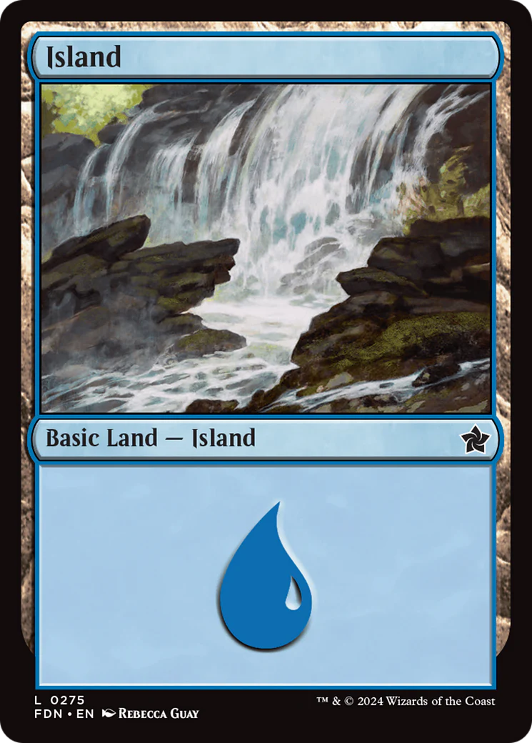 Island (FDN-275)  Foil - Foundations