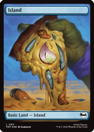 Island (0311) (Surge Foil) (TMT-311)  Foil - Teenage Mutant Ninja Turtles