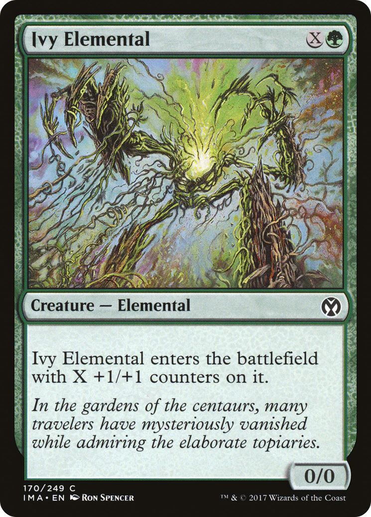 Ivy Elemental (IMA-170)  - Iconic Masters