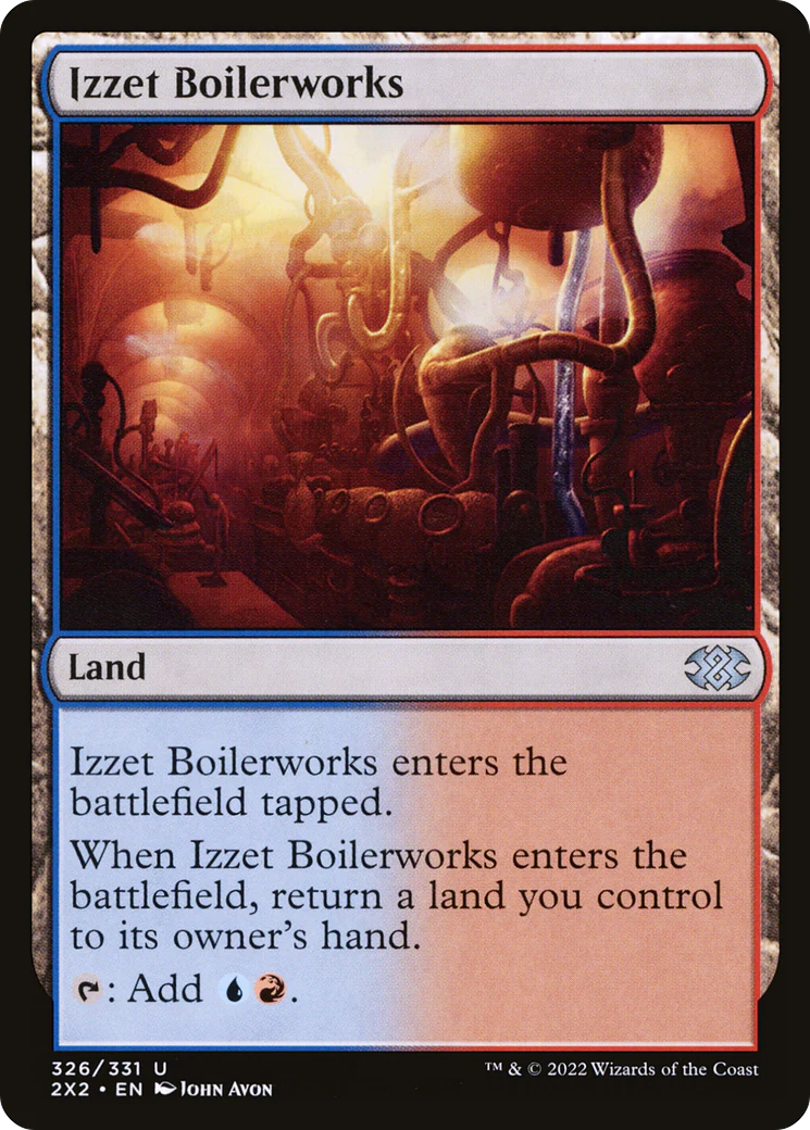 Izzet Boilerworks (2X2-326)  Foil - Double Masters 2022