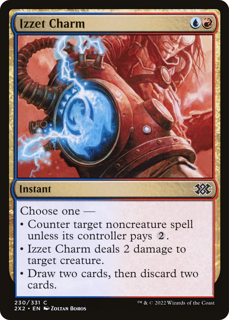 Izzet Charm (2X2-230)  Foil - Double Masters 2022
