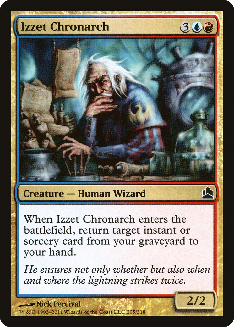 Izzet Chronarch (CMD-205)  - Commander 2011