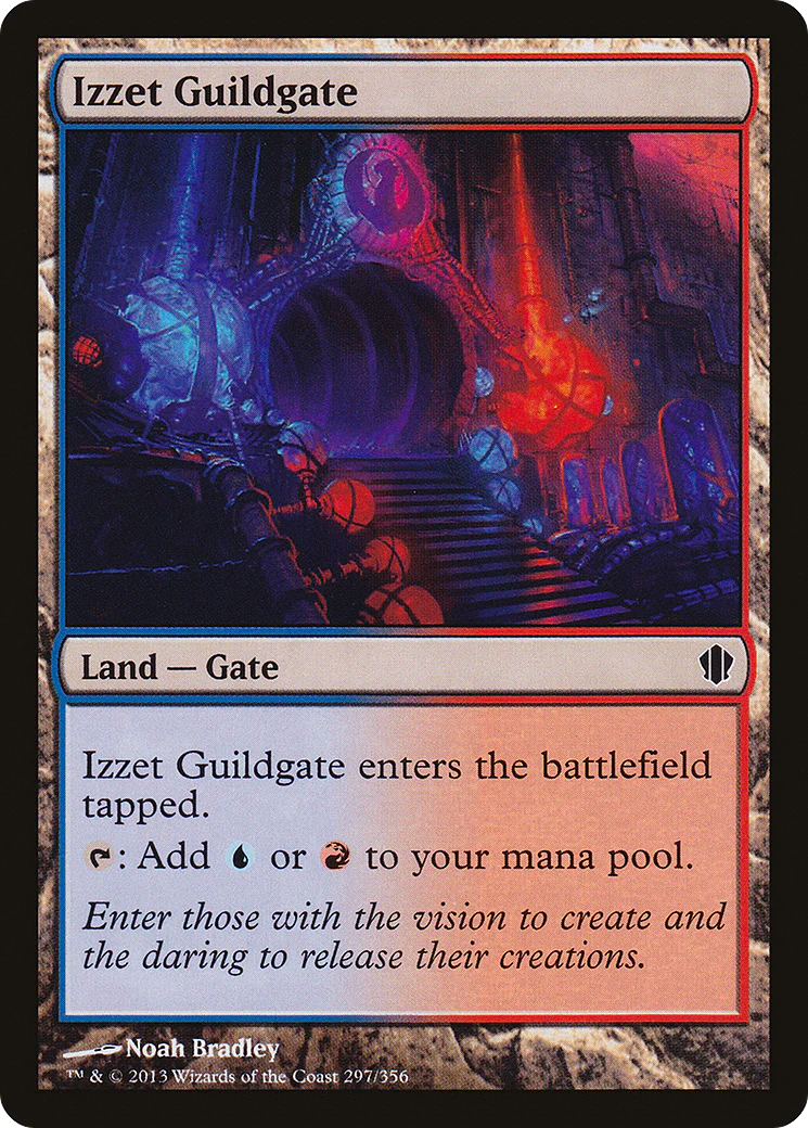 Izzet Guildgate (C13-297)  - Commander 2013