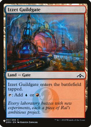 Izzet Guildgate (LIST-251/259)  - The List Reprints