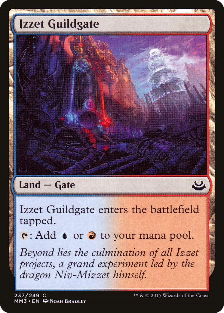 Izzet Guildgate (MM3-237)  - Modern Masters 2017