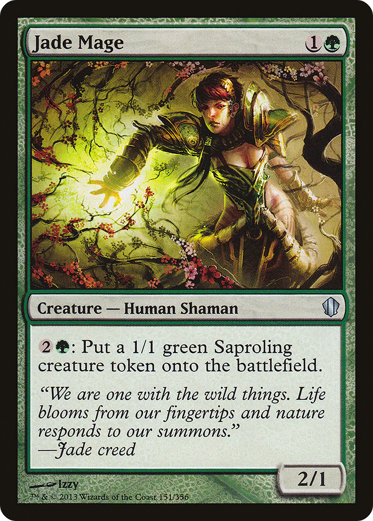 Jade Mage (C13-151)  - Commander 2013