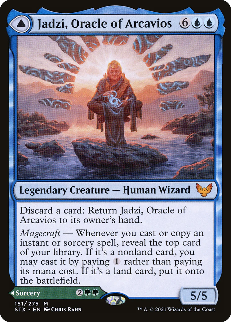 Jadzi, Oracle of Arcavios (STX-151)  - Strixhaven: School of Mages - Image 3