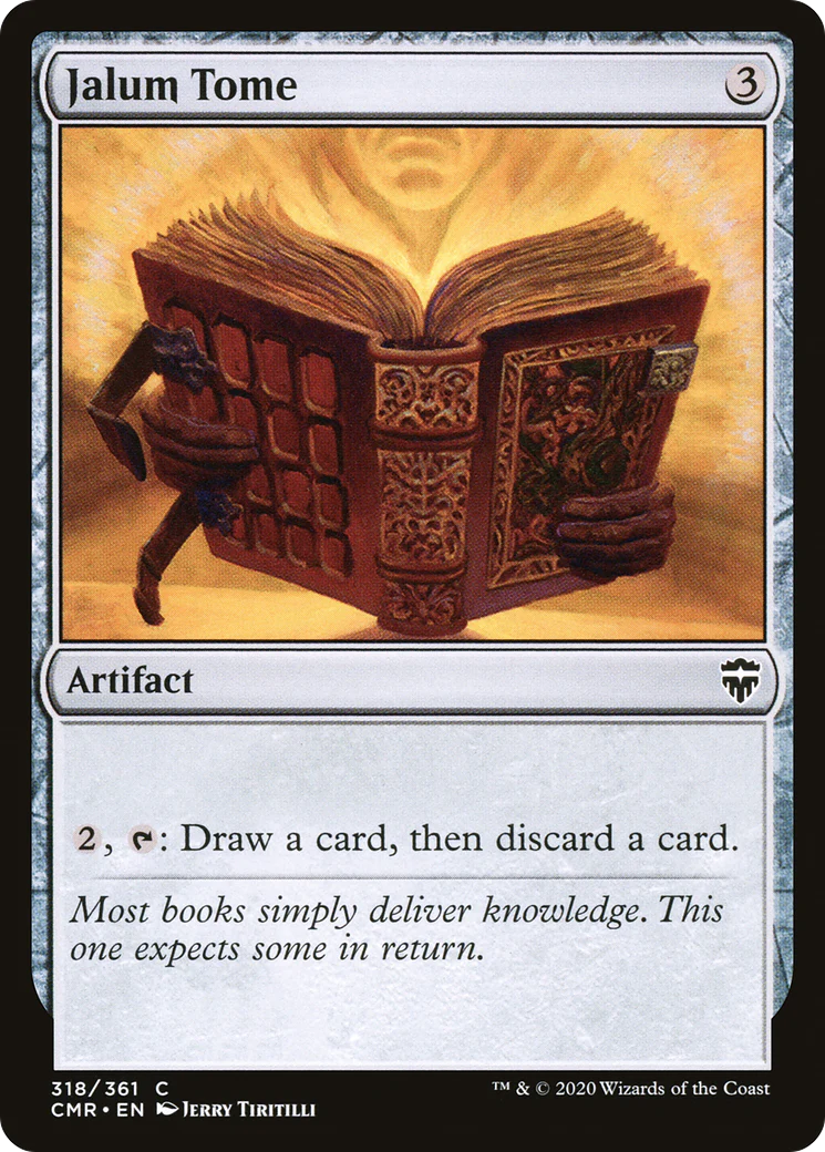 Jalum Tome (CMR-318)  Foil - Commander Legends