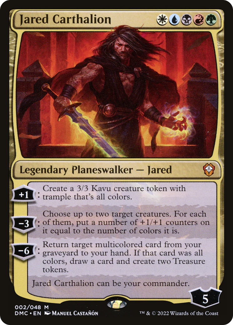 Jared Carthalion (DMC-002)  - Dominaria United Commander