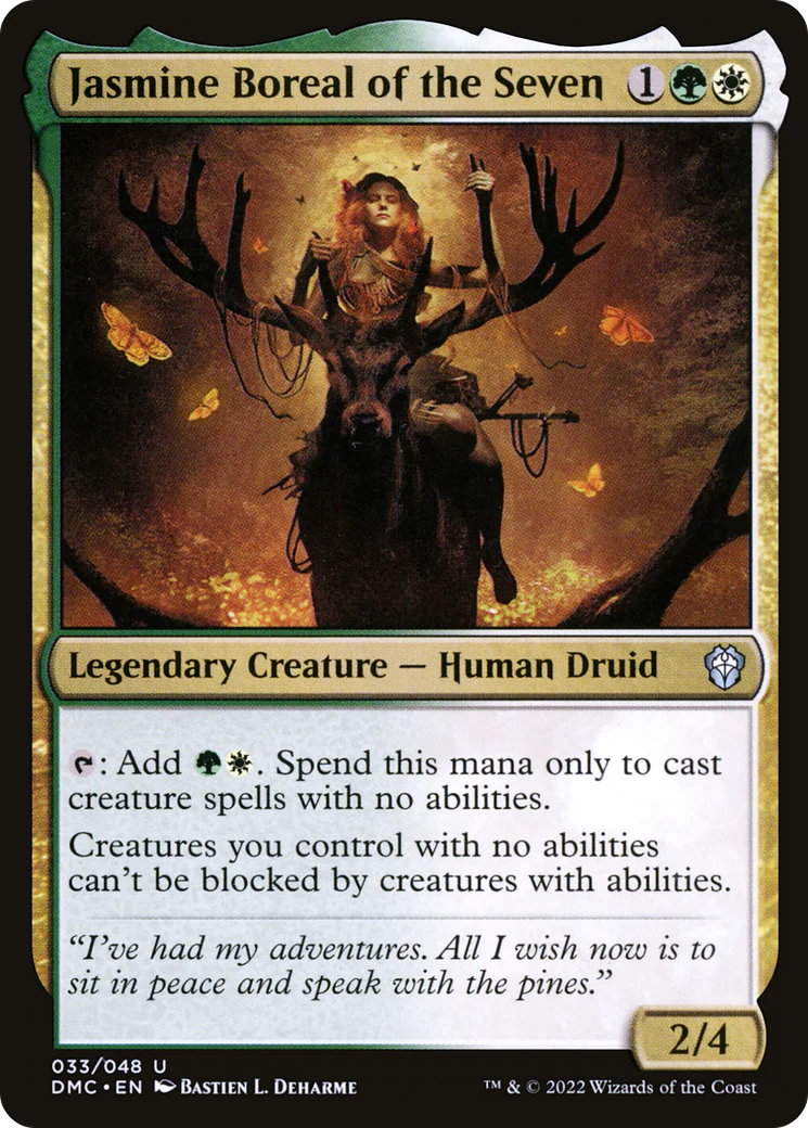 Jasmine Boreal of the Seven (DMC-033)  - Dominaria United Commander