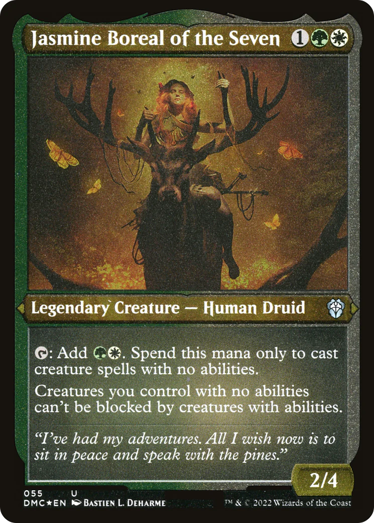 Jasmine Boreal of the Seven (DMC-055)  Etched Foil - Dominaria United Commander
