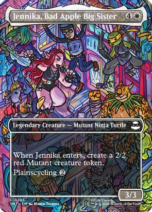 Jennika, Bad Apple Big Sister (Borderless) (TMT-203)  - Teenage Mutant Ninja Turtles