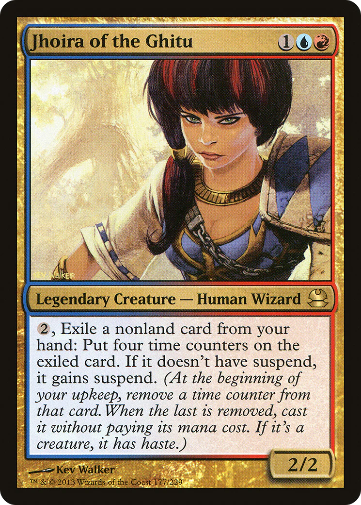 Jhoira of the Ghitu (MMA-177)  Foil - Modern Masters