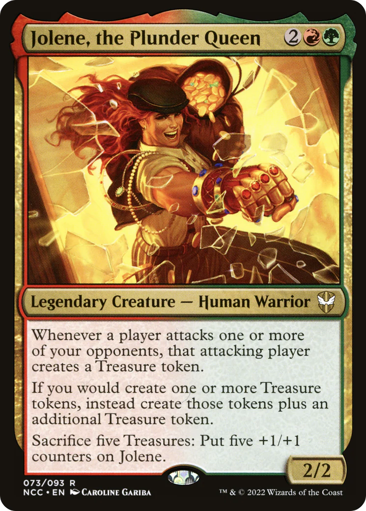 Jolene, the Plunder Queen (NCC-073)  - New Capenna Commander
