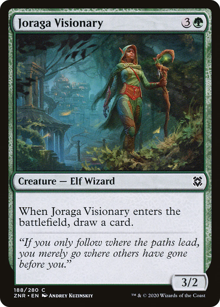 Joraga Visionary (ZNR-188)  Foil - Zendikar Rising
