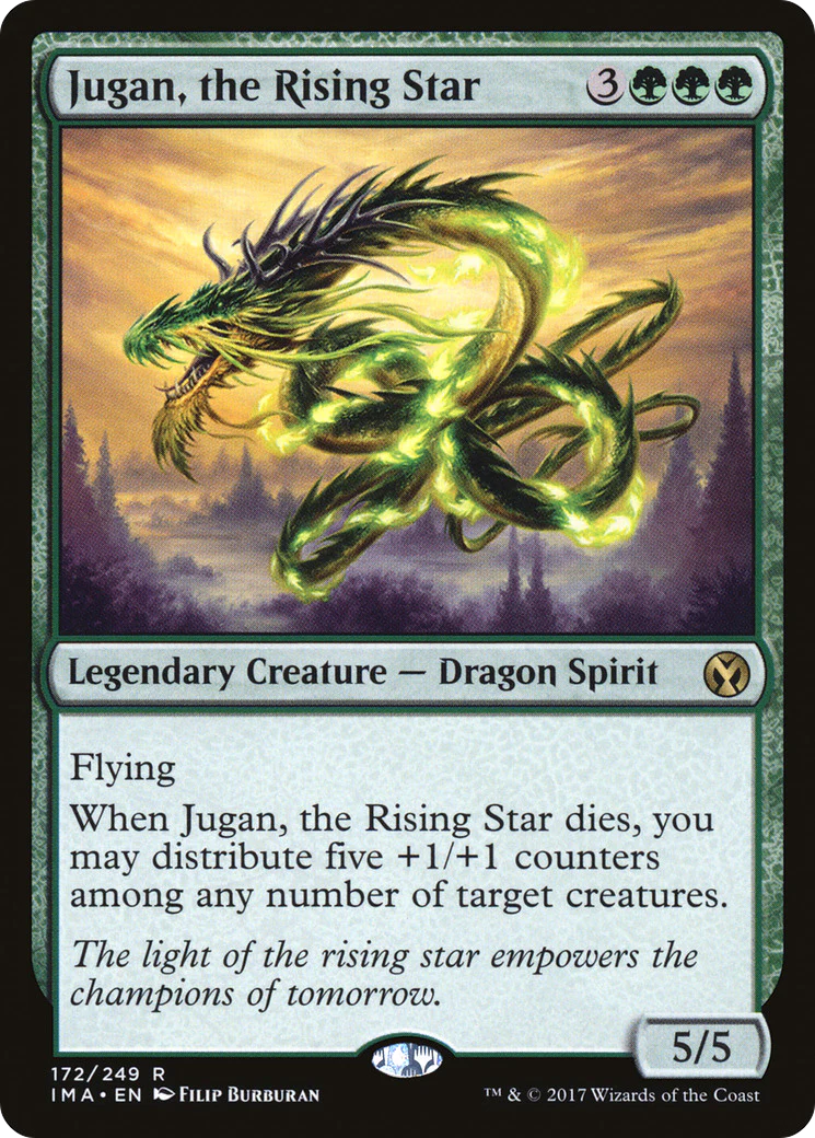 Jugan, the Rising Star (IMA-172)  Foil - Iconic Masters