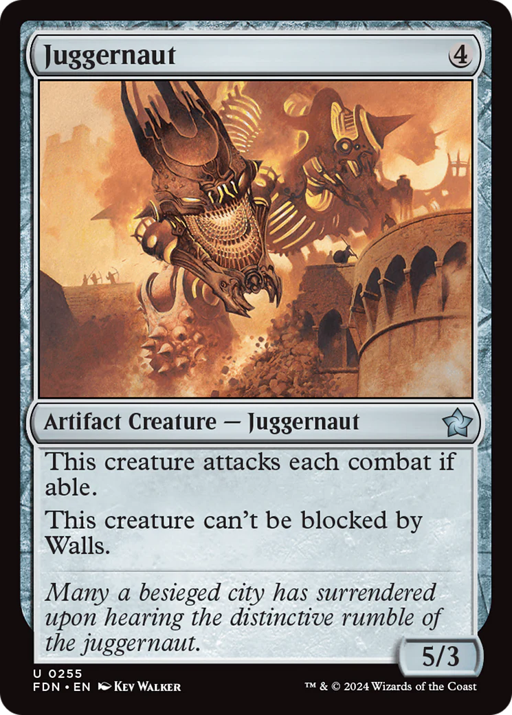 Juggernaut (FDN-255)  - Foundations