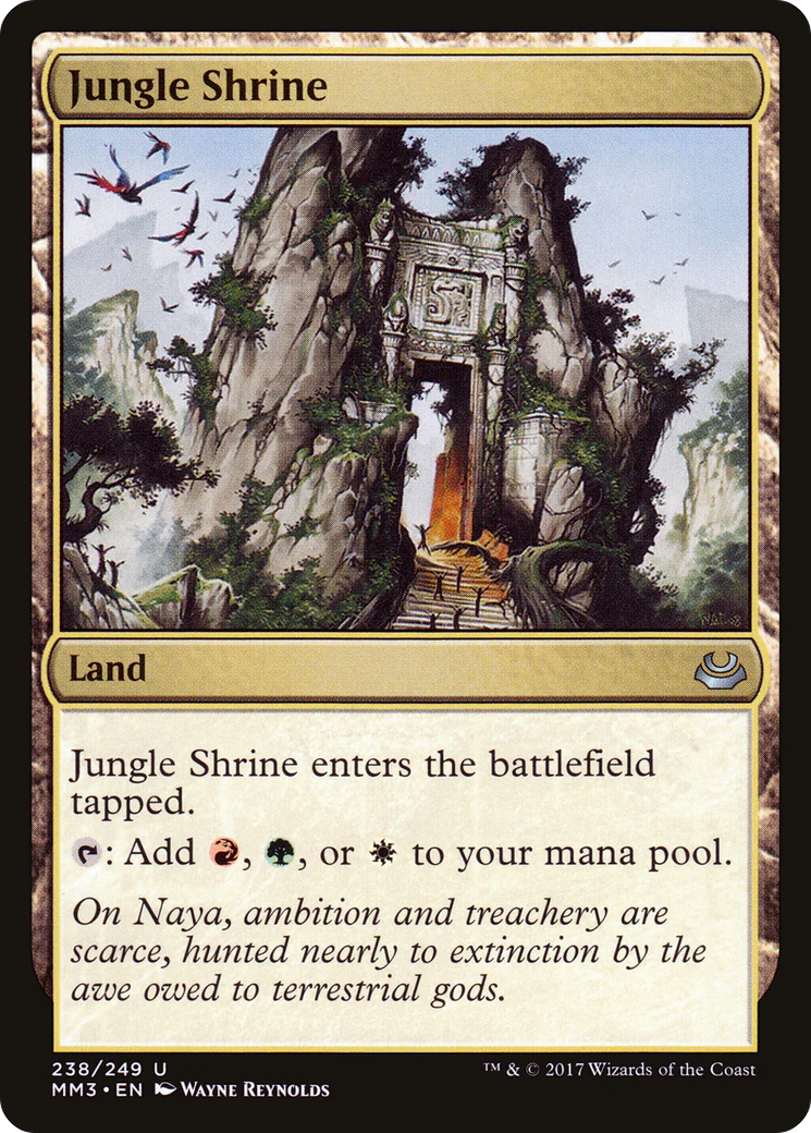 Jungle Shrine (MM3-238)  - Modern Masters 2017