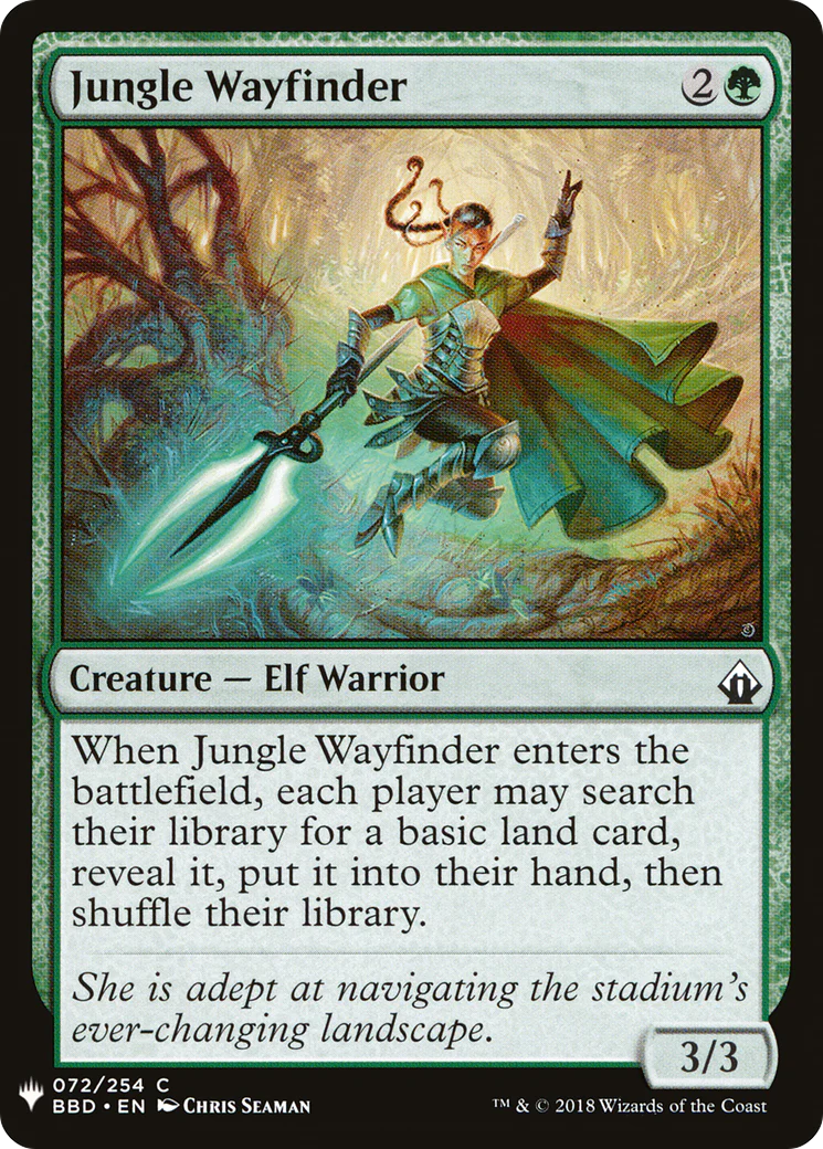 Jungle Wayfinder (LIST-072)  - The List