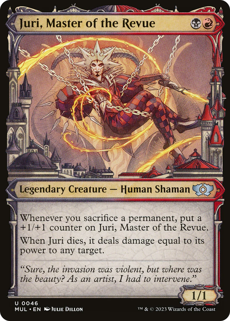 Juri, Master of the Revue (MUL-046)  Foil - Multiverse Legends: (Showcase)