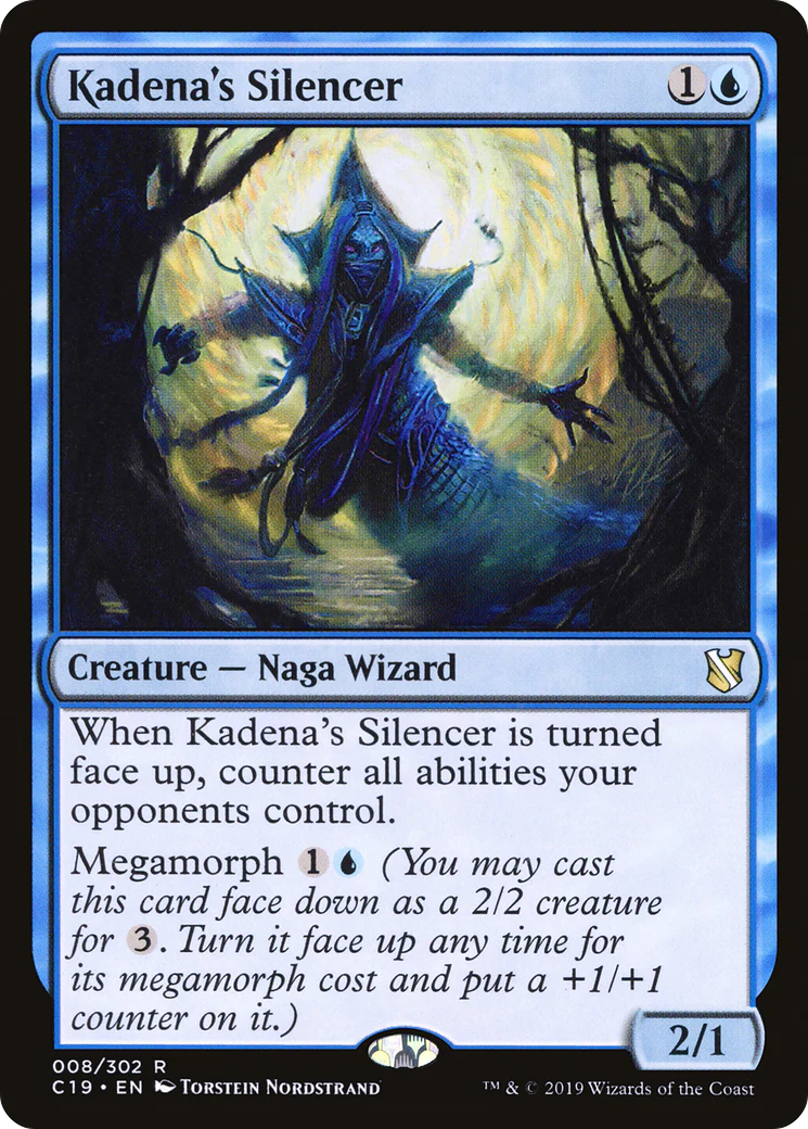 Kadena's Silencer (C19-008)  - Commander 2019