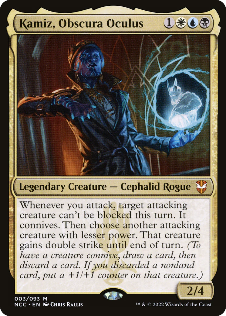 Kamiz, Obscura Oculus (NCC-003)  Foil - New Capenna Commander