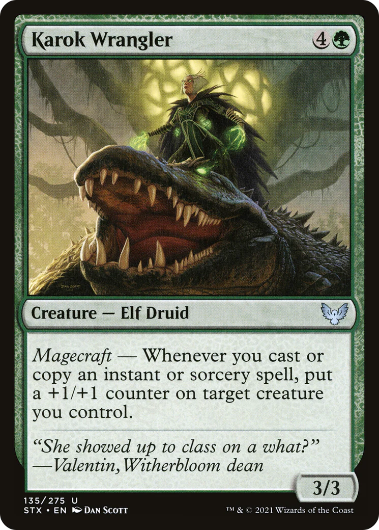 Karok Wrangler (STX-135)  Foil - Strixhaven: School of Mages