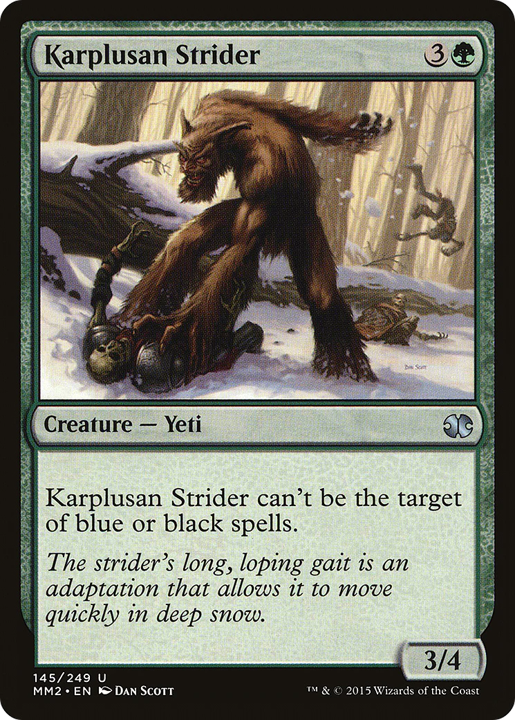 Karplusan Strider (MM2-145)  Foil - Modern Masters 2015