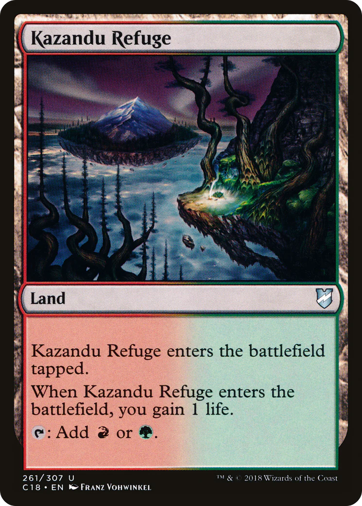 Kazandu Refuge (C18-261)  - Commander 2018