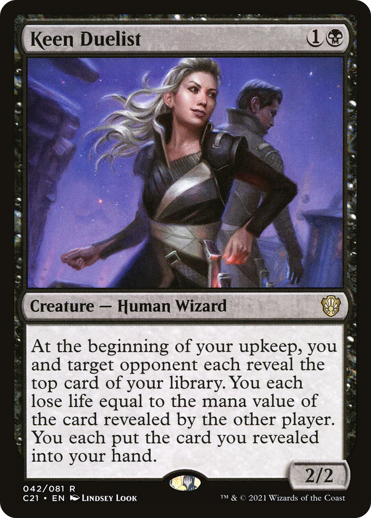 Keen Duelist (C21-042)  - Commander 2021
