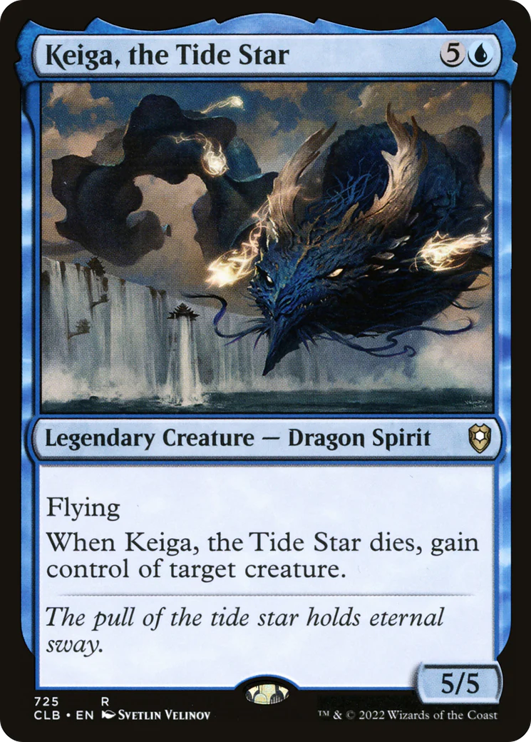 Keiga, the Tide Star (CLB-725)  - Commander Legends: Battle for Baldur's Gate