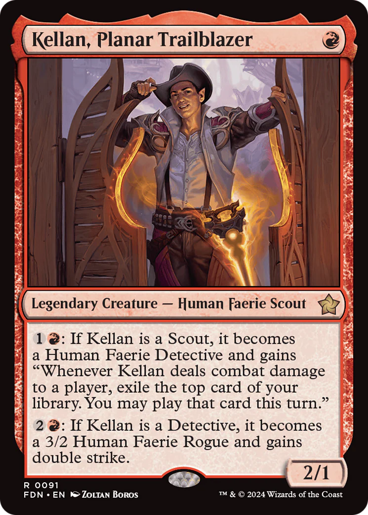 Kellan, Planar Trailblazer (FDN-091)  Foil - Foundations
