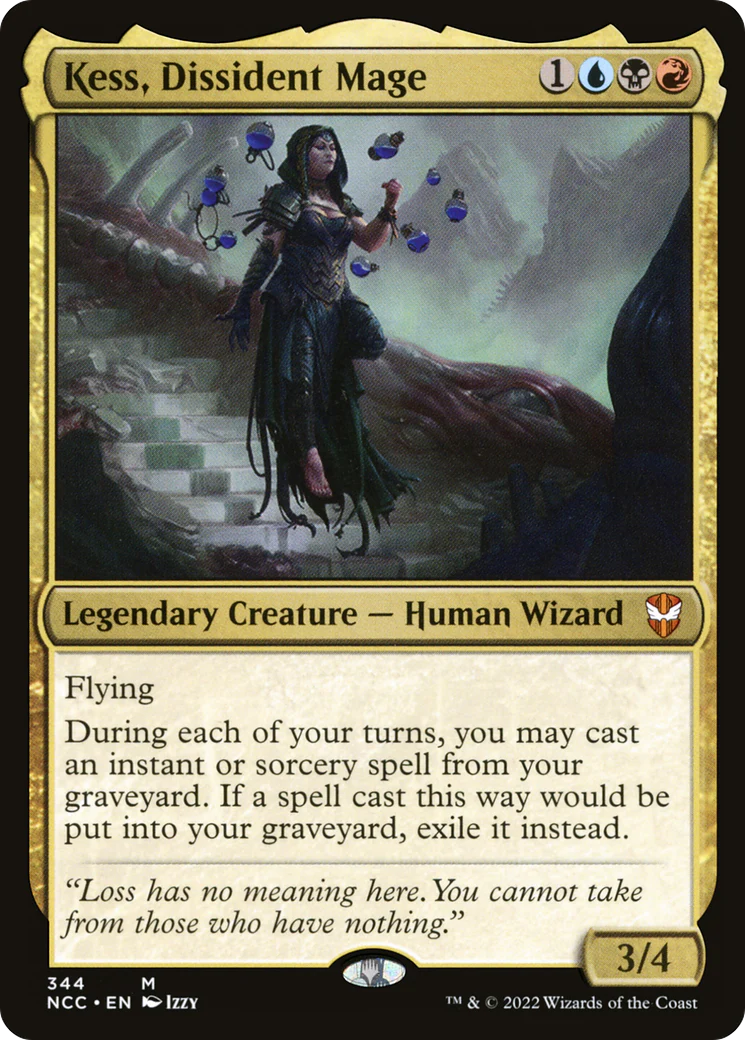 Kess, Dissident Mage (NCC-344)  - New Capenna Commander