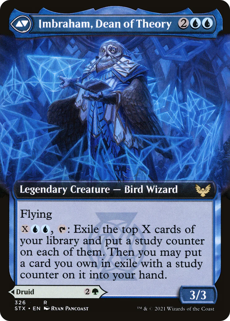 Kianne, Dean of Substance (Extended Art) (STX-326)  - Strixhaven: School of Mages: (Extended Art) - Image 2