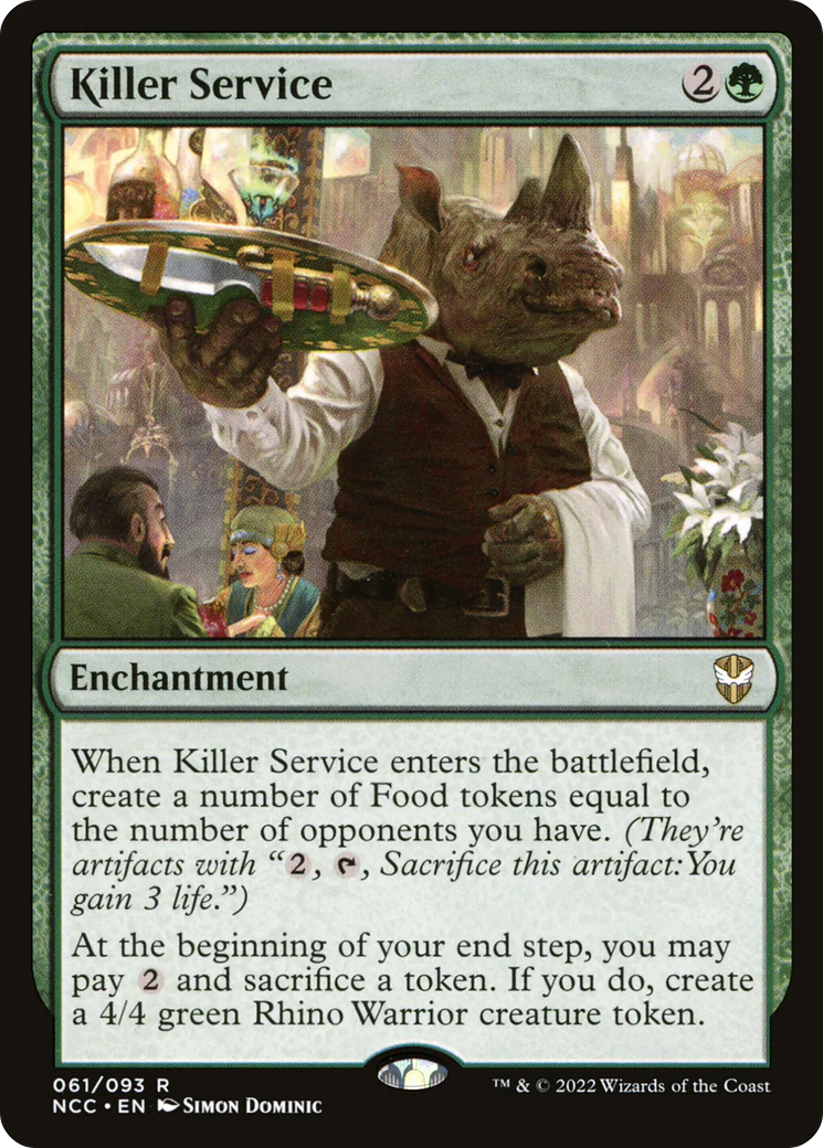 Killer Service (NCC-061)  - New Capenna Commander