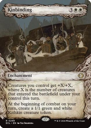 Kinbinding (Showcase) (ECL-299) Foil - Lorwyn Eclipsed