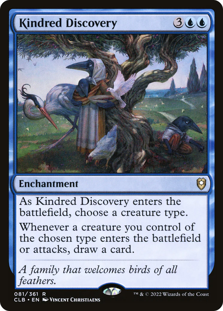 Kindred Discovery (CLB-081) Foil - Commander Legends: Battle for Baldur's Gate