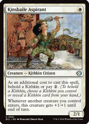 Kinsbaile Aspirant (ECL-021)  - Lorwyn Eclipsed