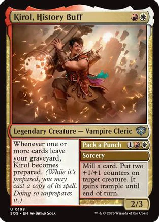 Kirol, History Buff (SOS-198) Foil - Secrets of Strixhaven
