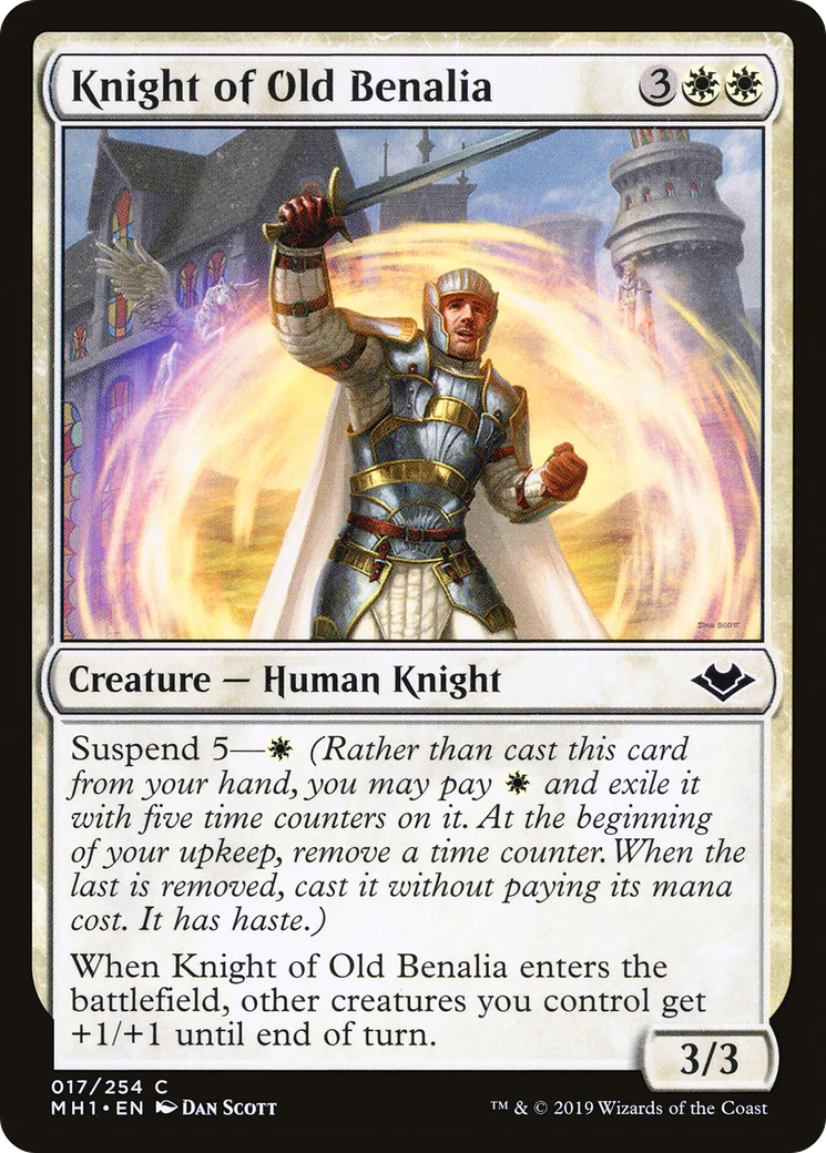 Knight of Old Benalia (MH1-017)  - Modern Horizons
