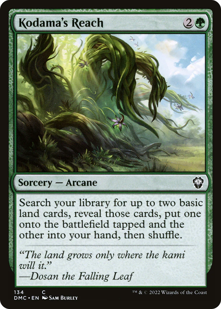 Kodama's Reach (DMC-134)  - Dominaria United Commander