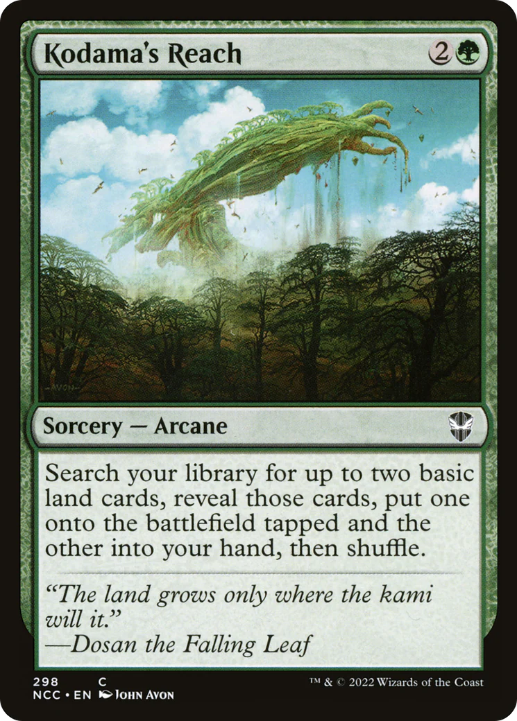 Kodama's Reach (NCC-298)  - New Capenna Commander