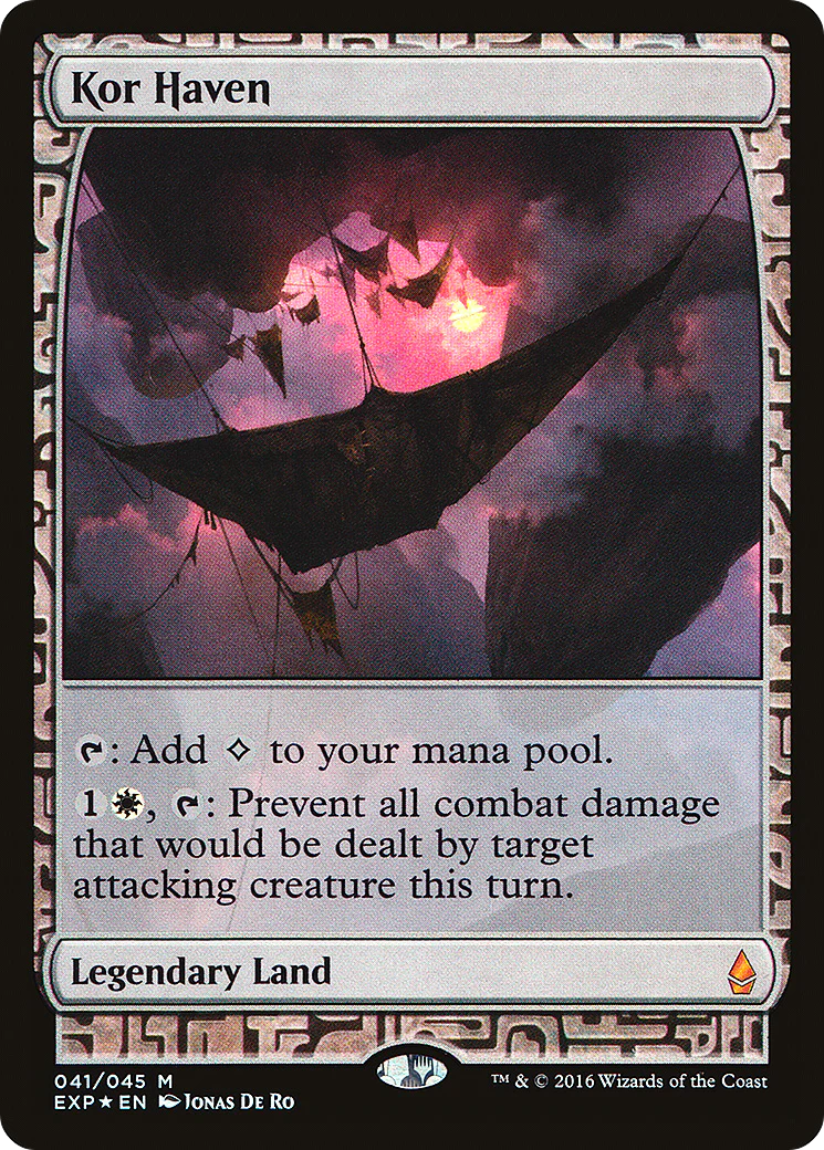 Kor Haven (EXP-041)  Foil - Zendikar Expeditions