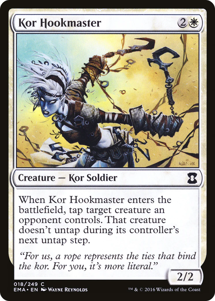 Kor Hookmaster (EMA-018)  Foil - Eternal Masters