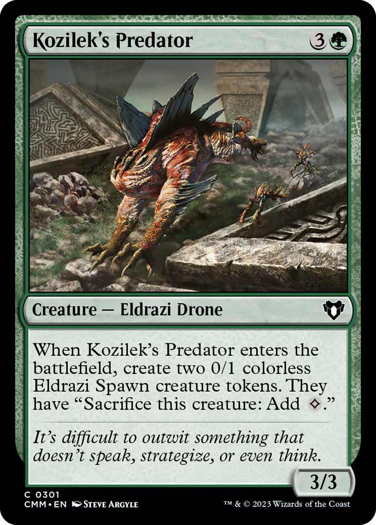 Kozilek's Predator (CMM-301)  - Commander Masters
