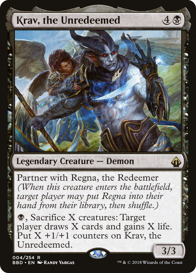 Krav, the Unredeemed (BBD-004)  Foil - Battlebond