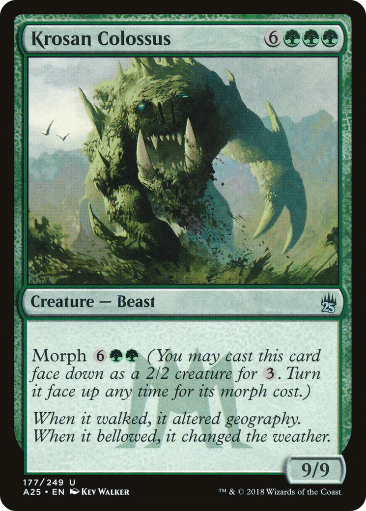 Krosan Colossus (A25-177)  Foil - Masters 25